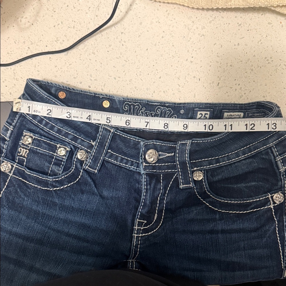 Miss Me Women's Dark Blue Jeans - Picture 14 of 16